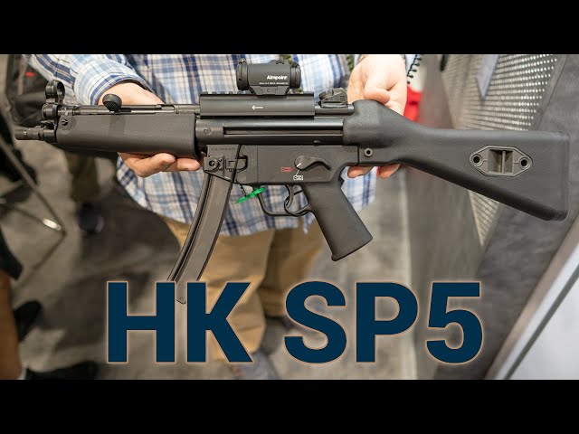 the new heckler & koch sp5 at shot show